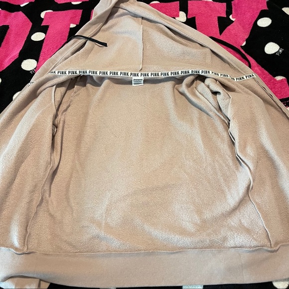 💕 VS PINK 💕 Hoodie Jacket Full Zip Large - Picture 10 of 11